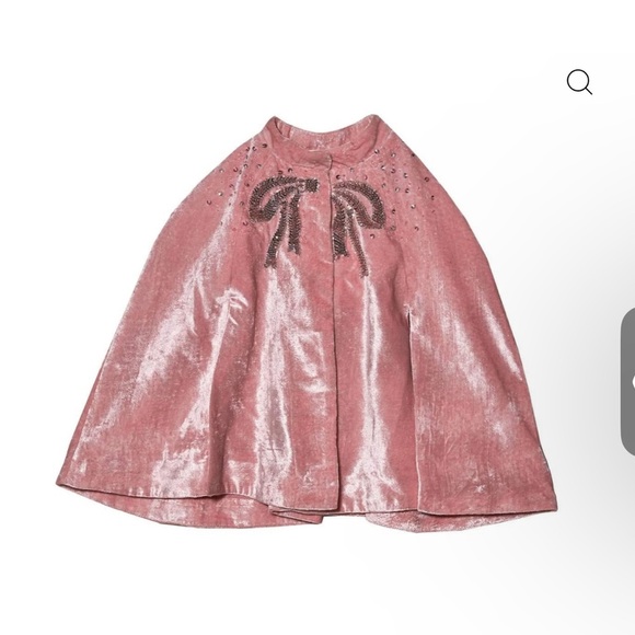 Tutu Du Monde Pink Cassia Cape with Embellishments - Picture 2 of 6